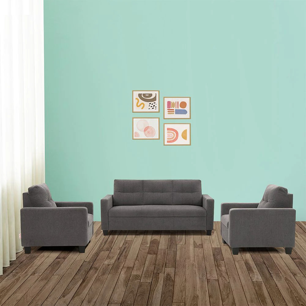 Conjunto de sofás (3+1+1)