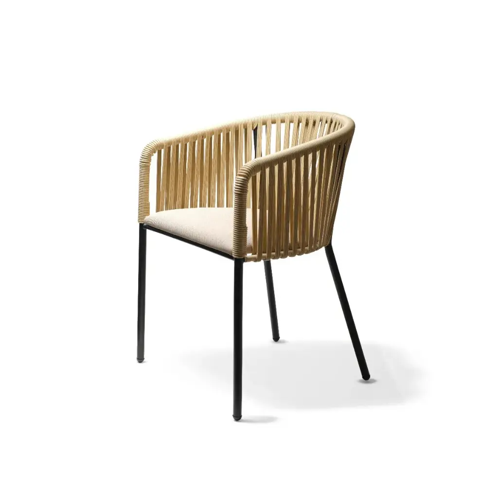 Silla Auxiliar Lennon (Negro, Tapizada)